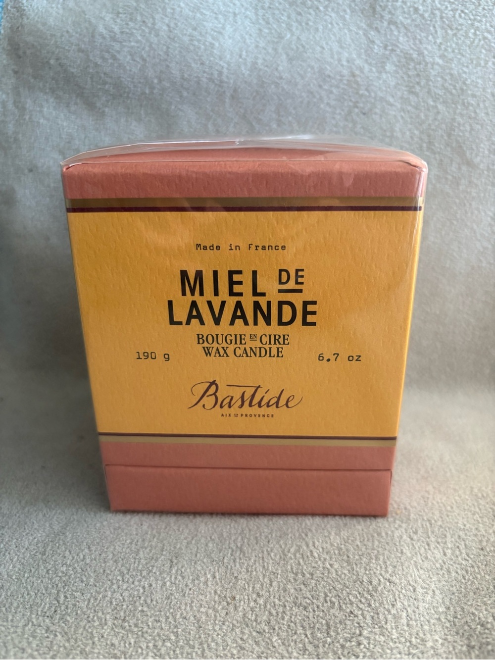 BASTIDE Candle MIEL DE LAVANDE 6.7oz 50hr Burn DISCONTINUED Brand New & Sealed!!